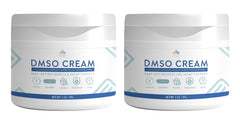 Front view of Integrity Vitamins DMSO Cream 99.9% pure pharmaceutical-grade container.