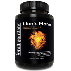 Intelligent Labs Lion's Mane capsules bottle front view