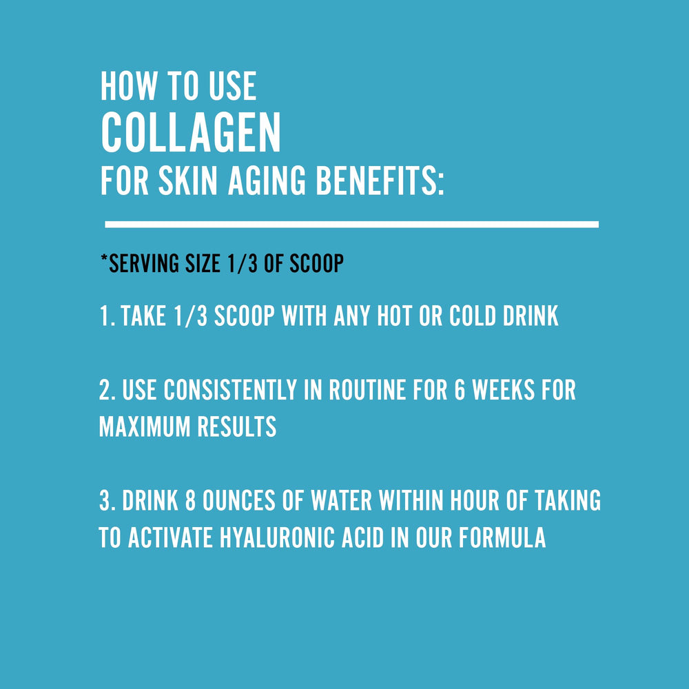 Vanilla bone broth protein powder with scoop