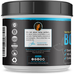 USA-made BPA-free bone broth protein powder packaging