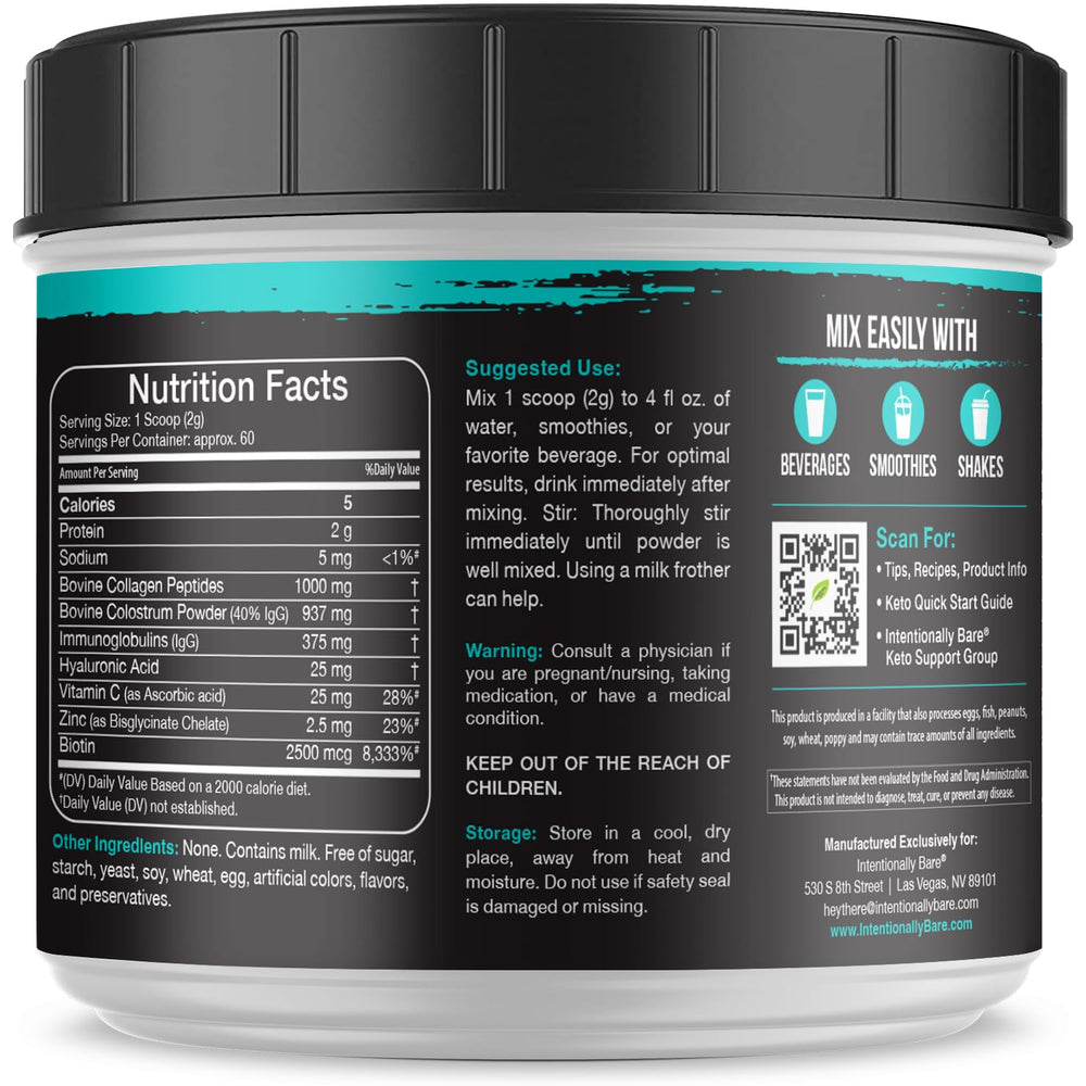 Powder being stirred into coffee or smoothie