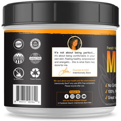 Creamy coffee with French vanilla MCT creamer