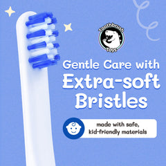 QR code with interactive brushing video for kids toothbrush
