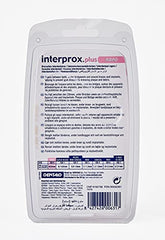 Six pink Interproximal brushes in package