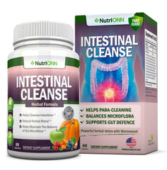 Intestinal Cleanse product hero image showing bottle