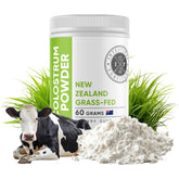 Container of Intestinal Fortitude Colostrum Powder 60g from 100% grass-fed New Zealand cows