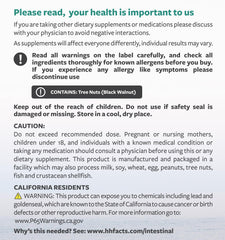 60-capsule bottle with natural health supplements