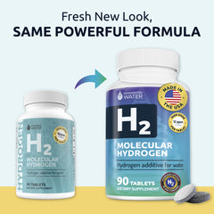 Label indicating 90 servings per package