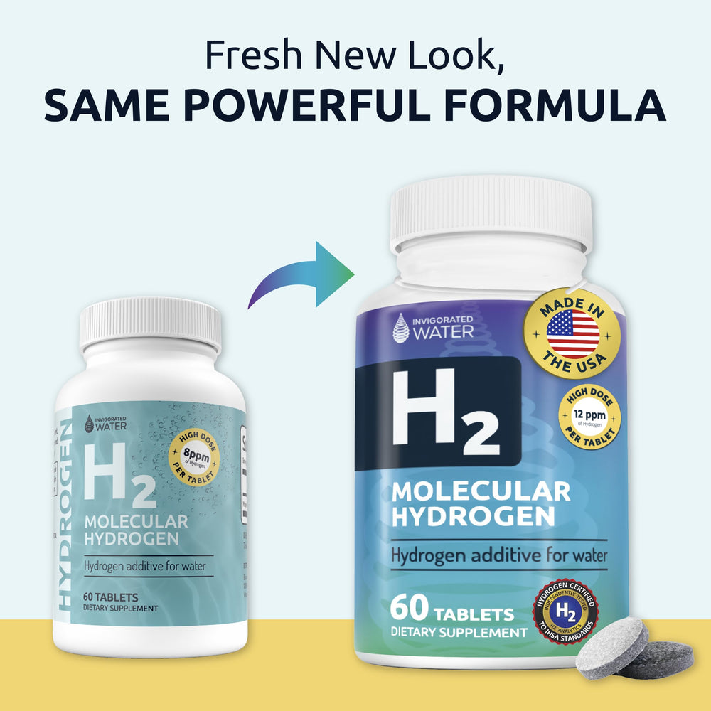 Active person consuming hydrogen water for hydration after a workout.