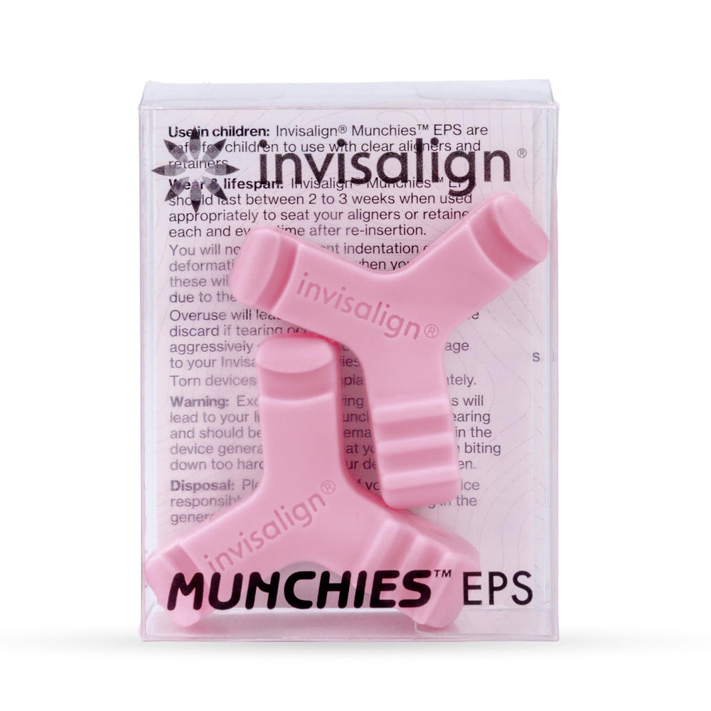 Pink-pack Invisalign Munchies chewies with 2-pack image