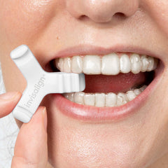 Medical-grade silicone chewies for proper seating of aligners