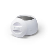 Front view of Invisalign Ultrasonic Cleaner in Arctic White