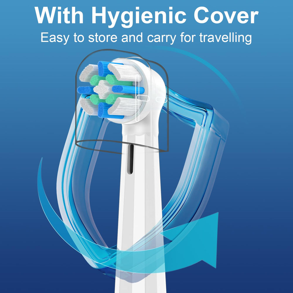 Gentle cleaning for sensitive teeth using IO brush heads