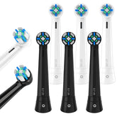 8-count IO replacement heads for Oral-B IO series in black and white