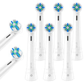 Eight-pack IO replacement heads for Oral-B iO series in white