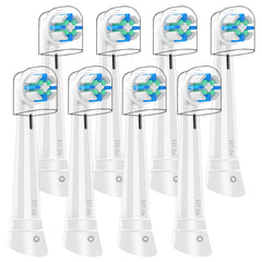 Six IO brush heads for Oral-B iO in white