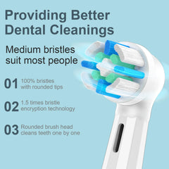 IO replacement head white bristles detail