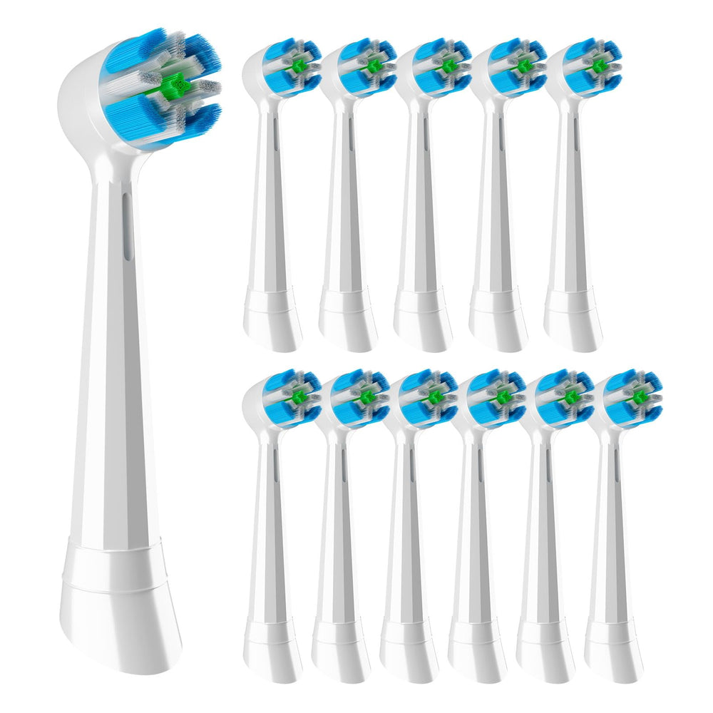 12 Pcs iO Replacement Heads for Oral B iO Series, individually wrapped, white