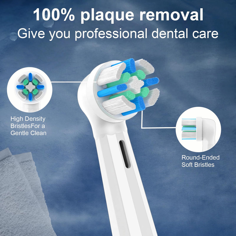 Close-up of soft bristles designed for gum care