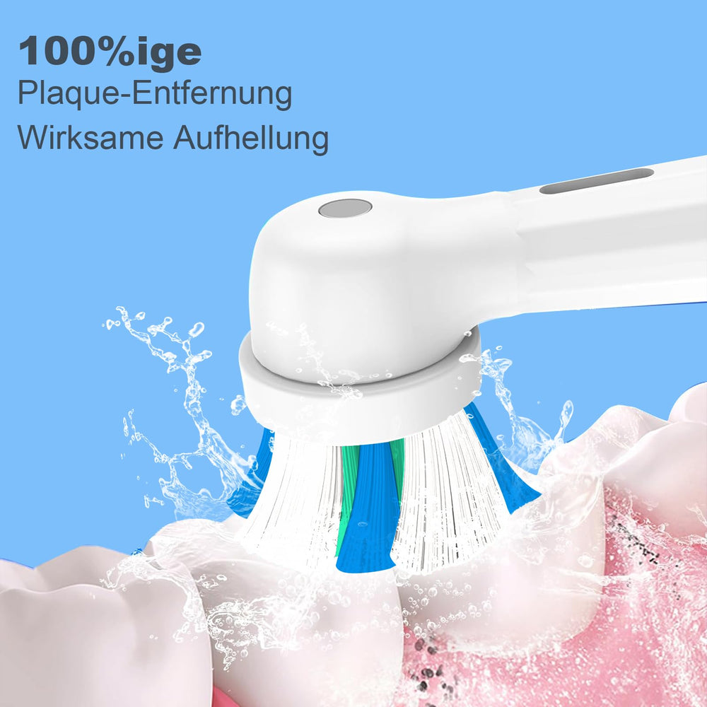 Color-changing bristles indicating replacement time for IO replacement heads