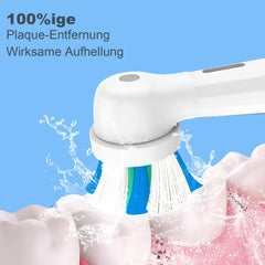 Color-changing bristles indicating replacement time for IO replacement heads