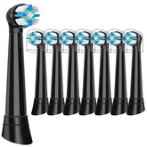 8-pack iO replacement heads in black for Oral-B iO Series 2–10