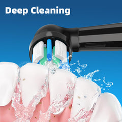 Eight replacement heads included in the package