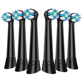 IO replacement heads compatible with Oral-B IO 2-10 Series, 6-pack in black