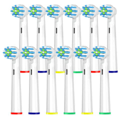 IO Series replacement toothbrush head in white, close-up