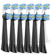 IO replacement heads 12-pack in white and black