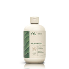 ION* Gut Support Liquid bottle and packaging