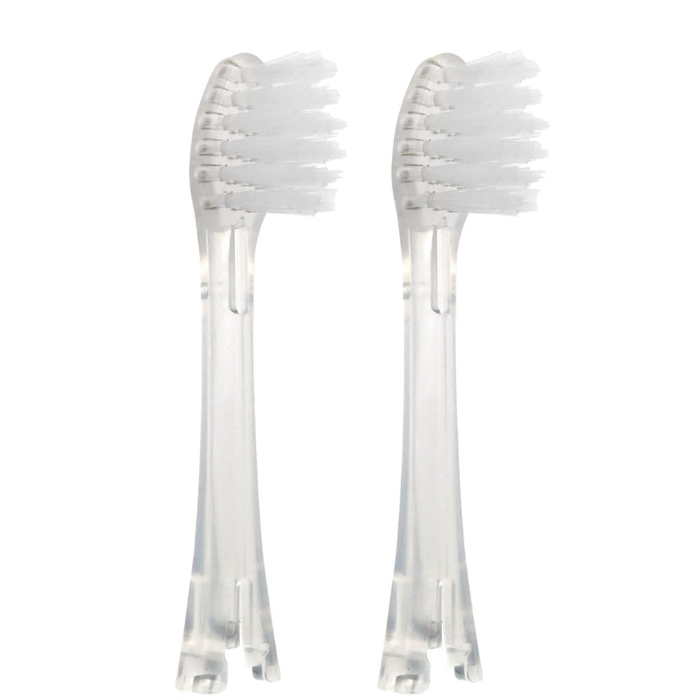 IONPA Compact Clear Replacement Brush Head – 2pcs Pack, Made in Japan