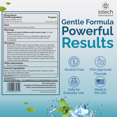 Bad breath protection representation for ioRinse AC