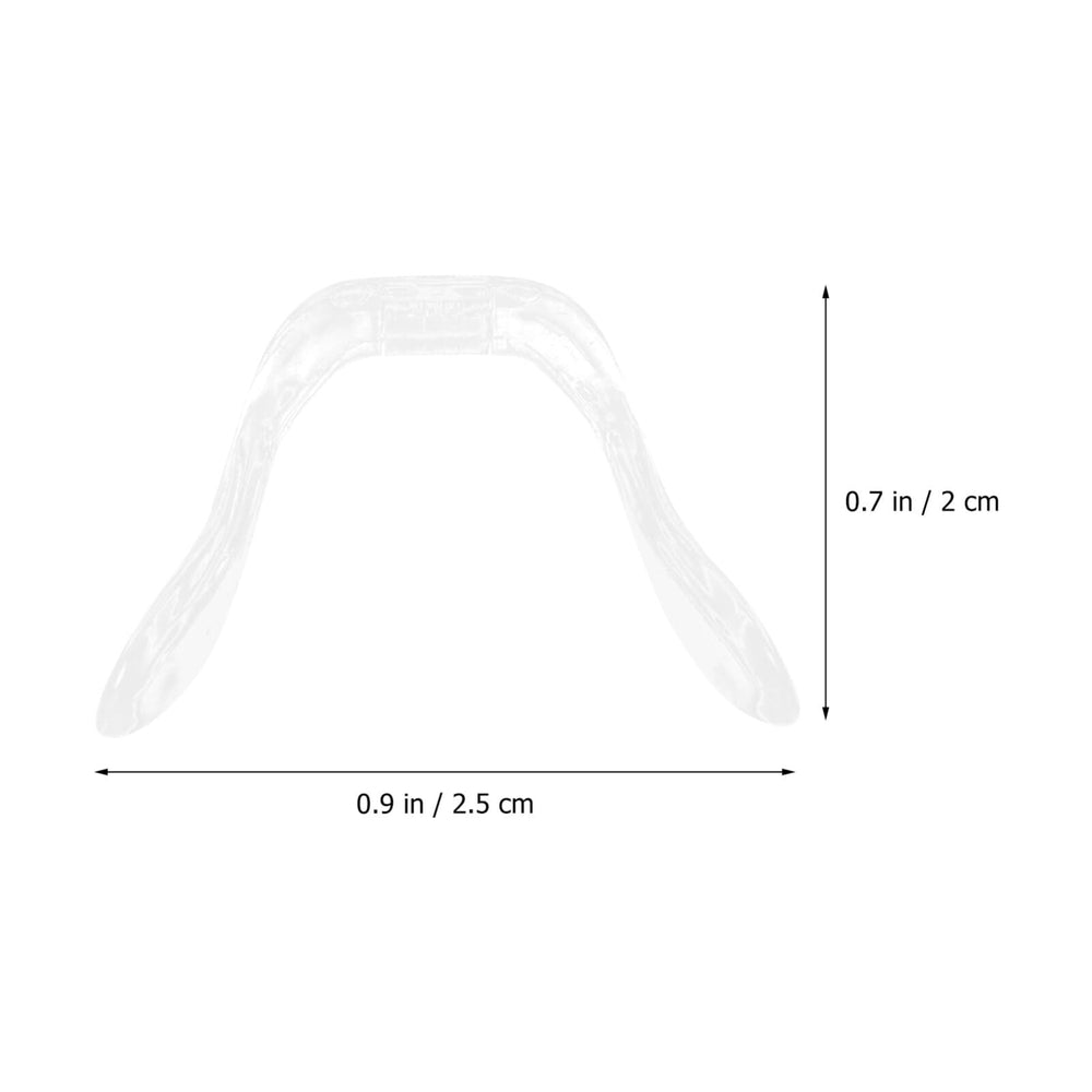 4-piece plastic eyeglasses nose pads set