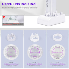 Waterproof charging base for humid bathroom conditions