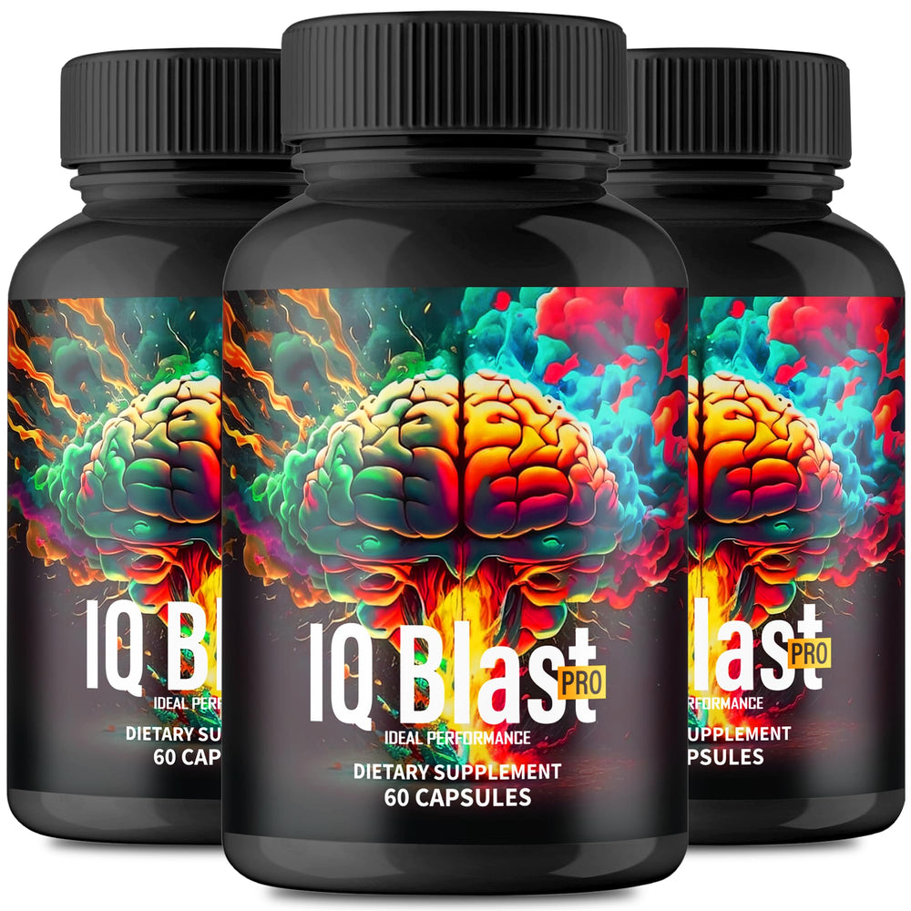 Bottle of IQ Blast Pro Capsules