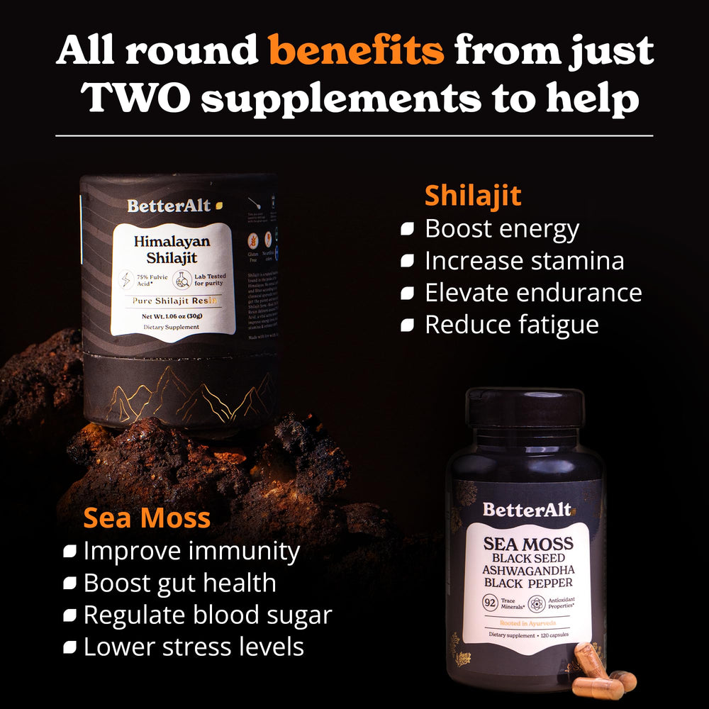Irish Sea Moss capsules bottle