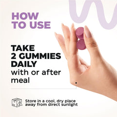 Two-pack sea moss gummies packaging for immunity and gut health