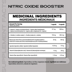 Iron Brothers Nitric Oxide Booster capsules close-up showing texture