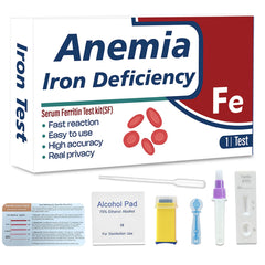 Iron Deficiency Test Kit packaging box