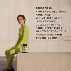 Collagen powder mixed into coffee or smoothie