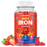 Iron Gummies for Kids Teens bottle front view