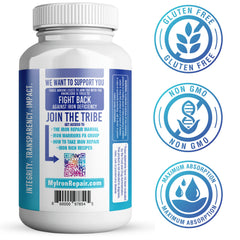 Illustration showing gentle on the stomach effect