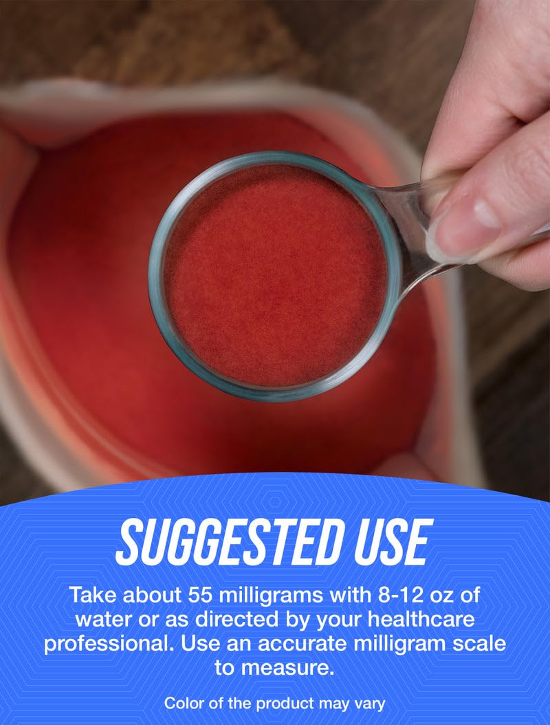 Wellness lifestyle image featuring iron supplement