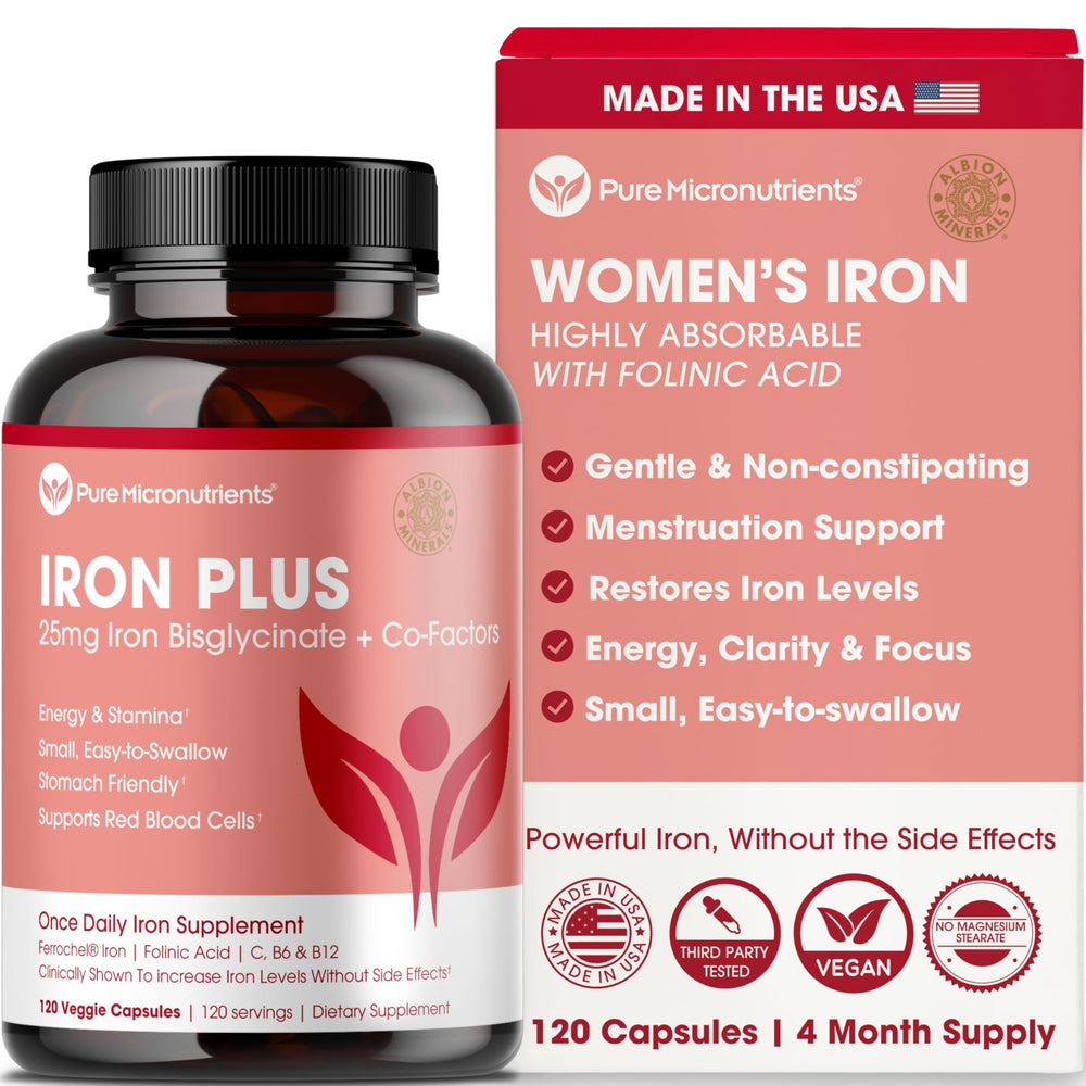 Hero image of iron supplement for women