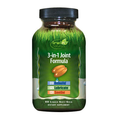 Irwin Naturals 3-in-1 Joint Formula bottle label