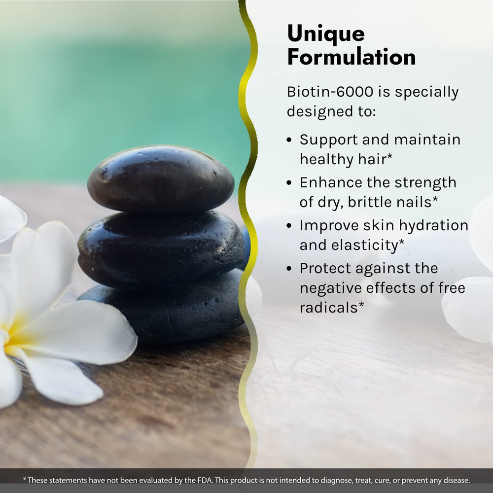 Avocado oil and coconut oil in Biotin-6000-60 liquid soft-gels