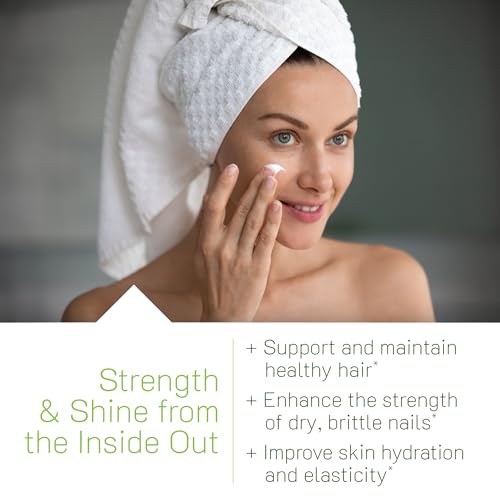 Label highlights 6000 mcg biotin per serving