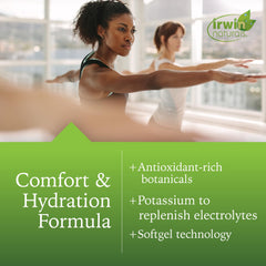 Close-up of bottle label highlighting ingredients