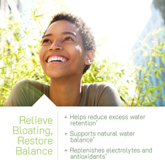 Close-up of Bloat-Away ingredient blend on label